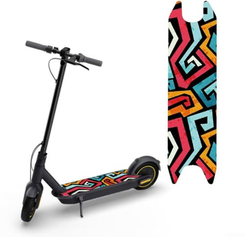 Adesivo per pedale del scooter, adesivo impermeabile in carta vetrata per pedale dello scooter con resina forte adesività e non cade facilmente (graffiti)