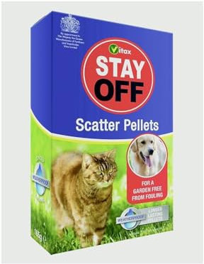 Selections Garden Cat Repellent VITAX STAY OFF WAS SCENT OFF PELLETS Dog Repellent 165g