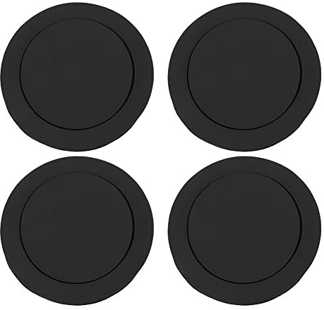 Bnineteenteam 4Pcs Car Speaker Foam Rings, Door Trim Sound Insulation Cotton Car Speaker Bass Ring Blockers Accessories