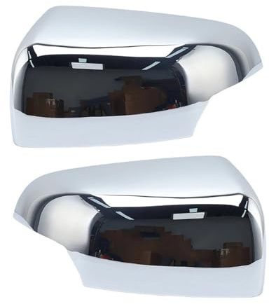 Auto Spiegelkappen Für Ford Für Ranger T6/PX Everest 2012 2013 2014 2015 2016 2017 2018-2021 Helle Schwarze Seitenspiegel-Abdeckkappe Zubehör(1 pair6)