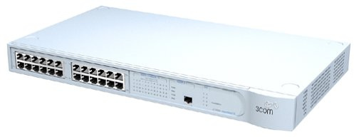3Com SuperStack II 3300 - Switch a 24 porte, EN, Fast EN - 10Base-T, 100Base-TX esterna