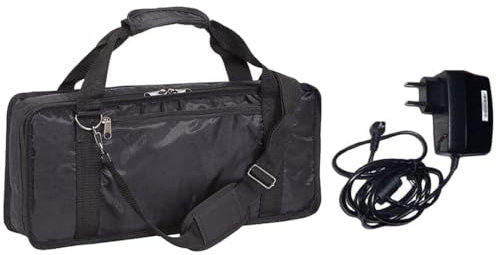 Borsa per Tastierina Casio SA46 / SA47 / SA50 / SA51 su misura in Nylon + Alimentatore omaggio MusicalStore2005®