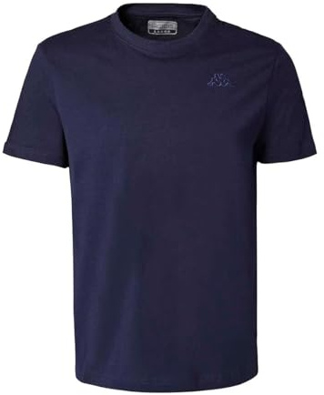 Kappa Logo Cafers Men's Slim T-Shirt, mens, T-Shirt, 304J150, blue, XL