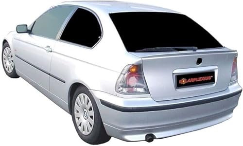 Solarplexius Auto-Sonnenschutz Scheiben-Tönung passgenau für BMW 3 Compact E36 mit 3. Bremslicht Bj. 95-00 Komplettsatz Keine Folie