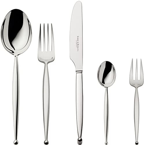 Robbe & Berking Gio 5 pcs. Couverts à Menu (plaqué Argent Massif 150 g)