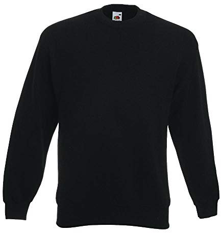 Fruit of the Loom - Sweatshirt 'Set-In' L,Black