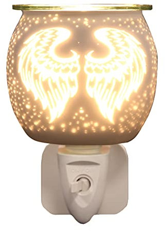 Wall Plug In Wax Melt Warmer (Angel Wings)