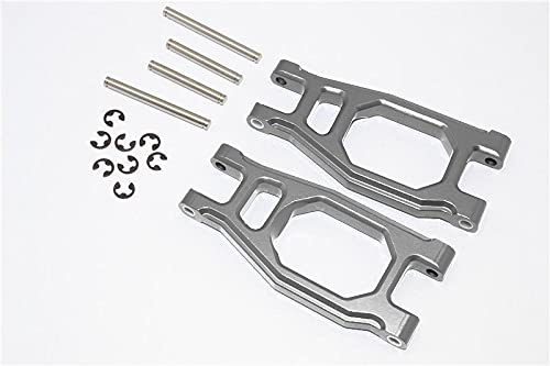 Aluminium Front Upper Arm for 1/10 Tamiya DT-03 - 1Pr Grey Silver