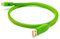 NEO by Oyaide d+ USB (Class B) A to C – Hi-Speed and Durable Digital Cable for DJ’s, Musicians and Producers, Green, 1 Metre. Compatible with all USB A - C devices