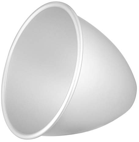 Kichvoe Poux de Gateau de Robe Princesse Jupe à Gateau Moule à Gateau sans en Aluminium Semi- Cercle de Boulangerie de Boulangerie pour La Fête à Domicile (8 Pouces)