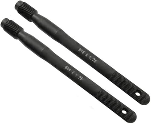 ZKTOOL 2 Pezzi Bullone di Allineamento Ruota Automobilistica, M14 * P1.25 SST, Strumento di Guida per Il Montaggio della Ruota, Strumento di Guida Perno Allineamento Appendini Ruota