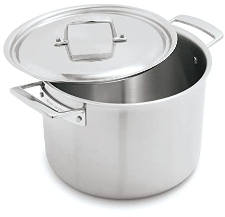 Demeyere Essential - Pentola a 5 strati in acciaio inox con coperchio