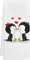 Zwei niedliche küssende Pinguine in Love Badetücher, Duschtücher, schöne Pinguin, dekorative Geschirrtücher, Handtücher, Geschirrtücher, Geschenke für Freund, Freundin, Pinguin-Liebhaber, Geschenke