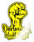 Spreadshirt Dortmund Bleibt Hart Deutscher Meister 2023 Fußball Ultras Sticker Aufkleber, 10 x 10 cm, Transparent glänzend
