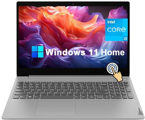 Lenovo Ideapad 3i [Windows 11 Pro] 15 15,6 FHD Écran tactile Ordinateur portable professionnel, Intel Core i3-1115G4, 16 Go de RAM, SSD PCIe de 1 To, clavier numérique, Wi-Fi 6, BT 5, HDMI, USB