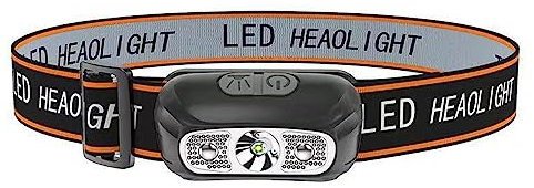 Lampada da Testa da Campeggio – Torcia Frontale Ricaricabile Super Luminosa – Lampada Frontale a LED Regolabile, Torcia Frontale con 4 modalità di Illuminazione, Ricaricabile Tramite USB, per
