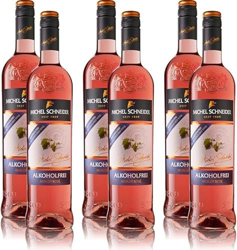 Michel Schneider Merlot Rosé alkoholfreier Wein - 15 Stk