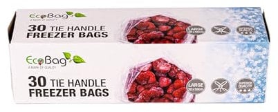 4 x Tie Handle Freezer Bags - pack of 30 Bags
