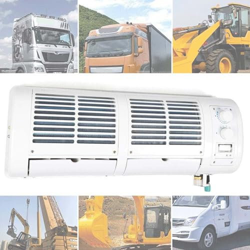 MAYFABD Aire Acondicionado De Pared para Coche 12 V 24V Aire Acondicionado Portátil Ventilador Aire Acondicionado De Pared para Caravana para Automóvil Tractor De Camión,12v
