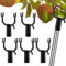 5 Stück Baumstützen Pflanzen Unterstützung Baumstütze Astklammern Für Obstbäume Pflanzenstützen, Mehrzweck Aststütze Aus Metall Wiederverwendbare Stütze Für Obstbaum Pflanzkäfige