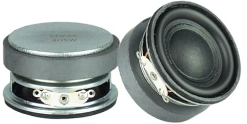 45-mm Horn Magnetisches Hörner Set Vollfrequenz Horn 5 W 4 Ohm Verbessert Hörvermögen Lautsprecher 2 Stück