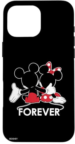 Disney Mickey and Minnie Mouse Silhouettes Forever Case for iPhone 16 Pro Max
