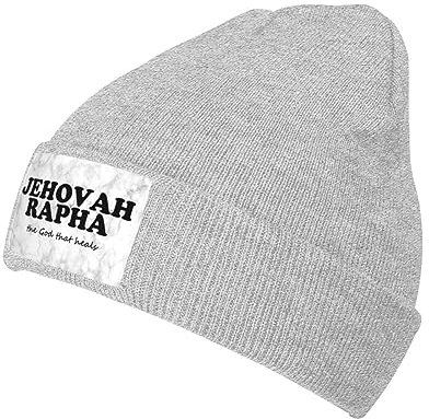 Unisex Strickbeanie Jehova Rapha Beanie Mütze Slouchy Wintermütze Warm Strickmütze Für Angeln Ausflüge Strand