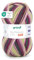 Gründl Wolle Big Mamma Print - XXL Wolle zum Stricken mit Farbverlauf - Weich und hautfreundlich - 100% Polyacryl - 1 Knäuel 400 g / 1040 m - Nadelstärke 3,5-4,5 - malve-nude-limette-graugrün