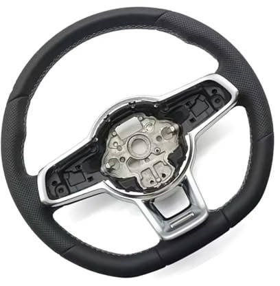 AcarKing Kompatibel Mit VW Für Golf 7 7.5 R Für Passat B8 Für Troc Für Arteon Für Tiguan MK2 Sportlenkrad Mit Schlüsselrahmen Autozubehör Lenkrad Auto(Size 2)