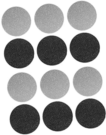 Happyyami Têtes De Rechange Pour Pédicure Électriques 12 Pièces Pierres Limaces Pour Pieds Outil Pratique Soins Des Pieds Usage Domestique