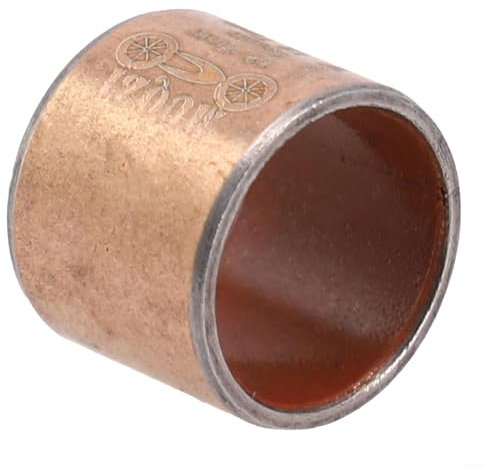 Boccola DU progettata per ammortizzatori posteriori per bici compatibile con sospensioni Fox Costruzione in acciaio inossidabile nelle dimensioni di 12 7x15x12 7 mm
