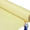 Tela kevlar, 1 mx1m plegada 1500d kevlar hoja 220g tejido liso de aramid corta resistente tela amarilla de alta resistencia, sábana
