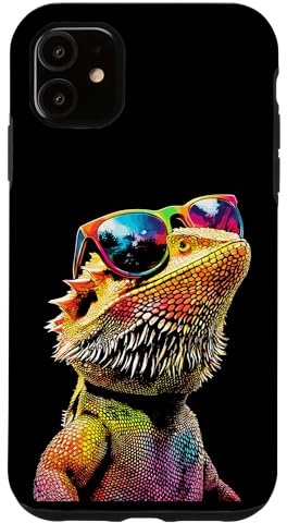Bartagame Echse Pogona Bearded Dragon Süße Bartagamen Hülle für iPhone 11