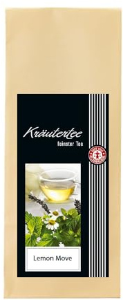Schrader | KRÄUTERTEE LEMON MOVE | Zitroniger Kräutertee Lemongras Mango Blütenmischung | 100 g