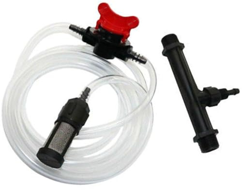 JoyousMall Venturi Fertilizer Injector, Automatic Irrigation Dosing System Kit, 1/2Inch Water Hose Injector with Filter and Switch for Garden