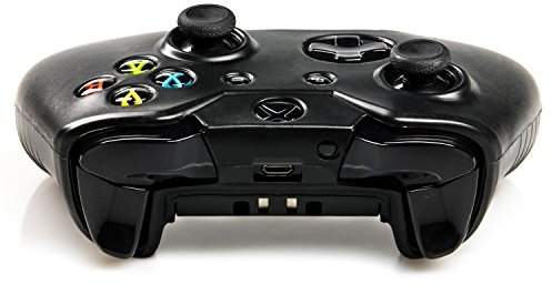 giZmoZ n gadgetZ GNG Funda de Silicona Rugosa antideslizamiento de GNG para Mando de Xbox One (Negro)
