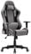 IntimaTe WM Heart Gaming Stuhl, Ergonomischer Gamer Stuhl aus Stoff,Zocker Stuhl, Racing Bürostuhl mit verstellbare Armlehnen, Computerstuhl mit Lendenkissen, Gepolstert, Drehstuhl Wippfunktion Grau