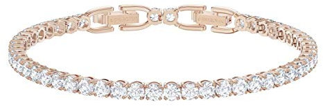 Swarovski Tennis DLX Gliederarmband Damen rot 18 cm