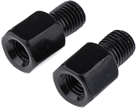 SDENSHI Motorrad Spiegelhalter Adapter RH 8mm Auf LH 10mm Gewinde Für Honda