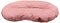 Croci Hydro Hundekissen, oval, wasserdicht, wasserabweisend, Stoff, waschbar, leicht zu reinigen, Rosa, 69 x 45 cm