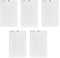 5Pcs Cutting Mat, 12x8in Self Healing Cutting Board Craft Dressmaking Accessories for Sewing, Quilting, and Crafting