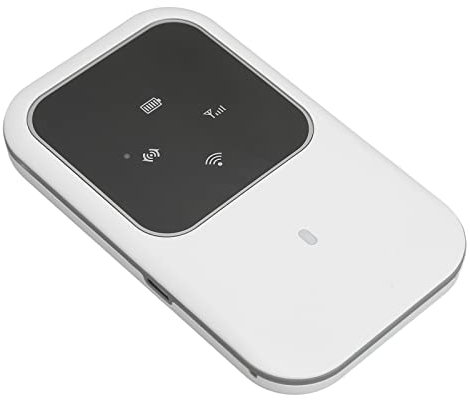 VBESTLIFE 4G-WLAN-Router, Tragbarer 4G-LTE-Modemrouter mit SIM-Kartensteckplatz, Mobiler -WLAN-Hotspot für Reisen, Ferienwohnungen, Camping, Versammlungen