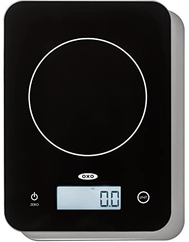 OXO Good Grips Everyday Glass Food Scale 11lbs/5kg