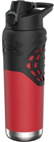 Under Armour Bouteille d'eau unisexe pour adulte UA71090, rouge, 710 ml