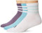 adidas Unisex - Adulto 3-Stripes Cushioned Sportswear Mid-Cut Socks 3 Pairs, shadow violet/light aqua/white/semi flash aqua, 42-45