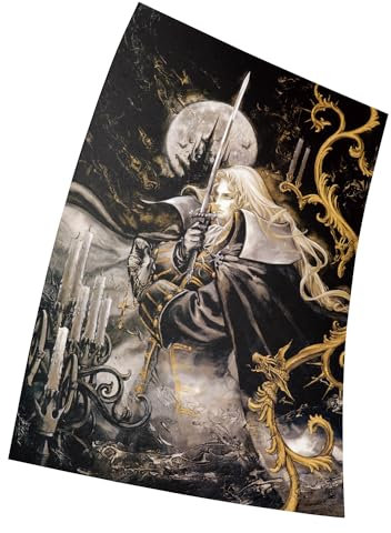 Castlevania Symphony of The Night Poster Größe 11 x 17(28 x 43 cm) Dekorative Rahmenloses Kunst Geschenk Leinwand Poster