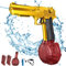 Elektrische Wasserpistole Spielzeug mit großer Reichweite EIN-Knopf Automatische Super 434CC+116CC Wasserspritzpistole,Super Revolver Elektrisch Wasserpistolen Wasserspritze Spritzpistole