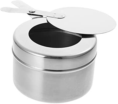 PACKOVE Bandejas Para Comida Soporte Para Fósforos Calentador De Alimentos Soporte De Combustible Juego De Buffet Fondue Soporte De Bandeja De Gel De Combustible Utensilios De Cocina