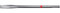 Hilti 282301 Escoplo TE-CX FM 25 (SDS Plus, 250 x 15mm. Cincel plano para picado controlado de hormigón y mampostería. Accesorios para martillo perforador. Autoafilable. Pack de 1)