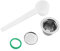 Sluffs Cápsulas Recargables De Acero Inoxidable, Cápsulas De Espresso Reutilizables, Compatibles con Cafetera Nespresso
